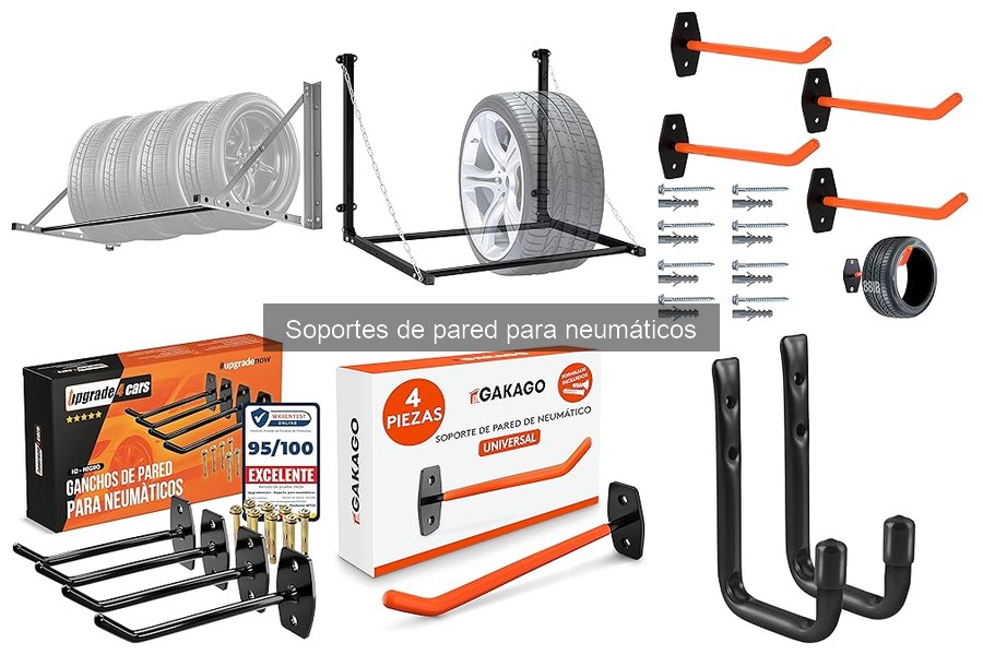 Soportes de pared para neumáticos: ¿Qué son y cómo funcionan?