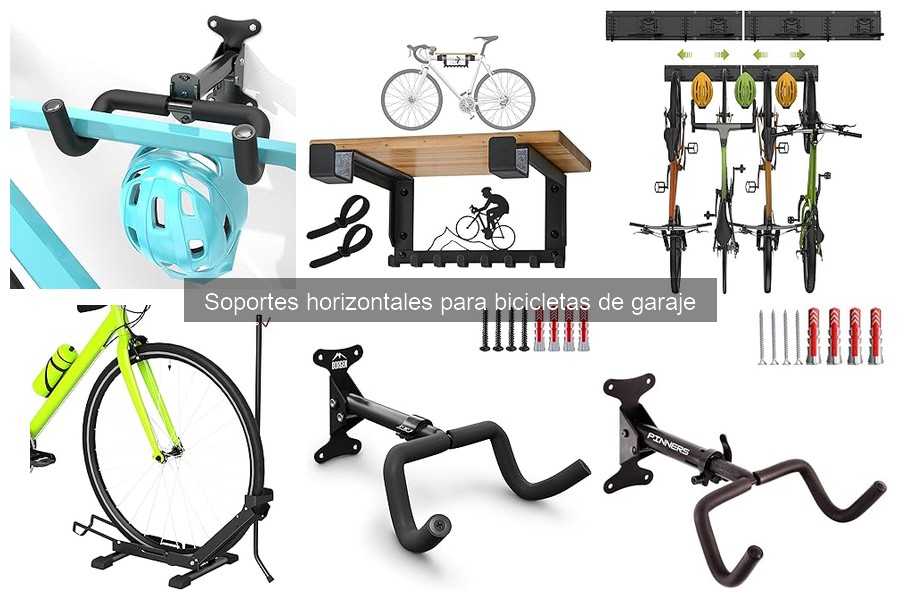 Soportes horizontales para bicicletas de garaje: ¿Qué son?