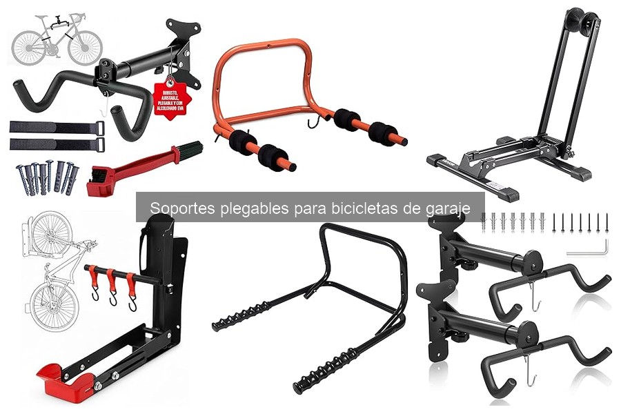 Soportes plegables para bicicletas: ¿cuánto peso pueden soportar?