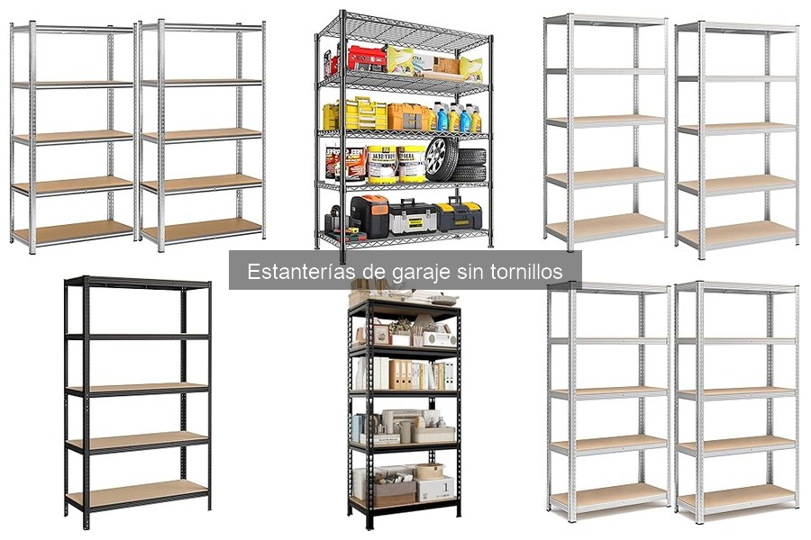Testimonios reales sobre estanterías de garaje sin tornillos