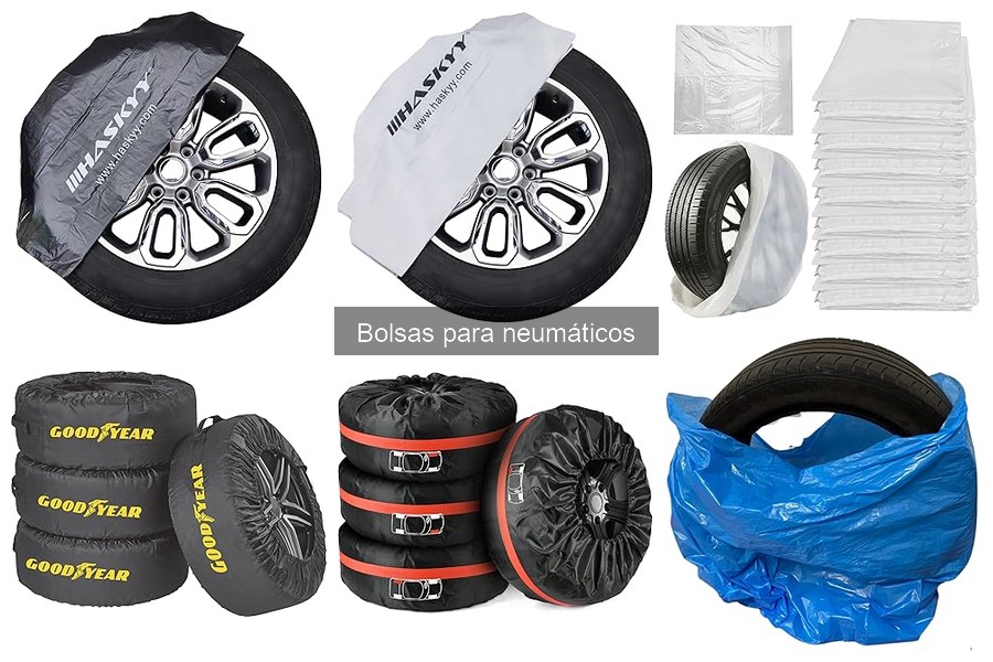 Tipos de bolsas para neumáticos: opciones y características