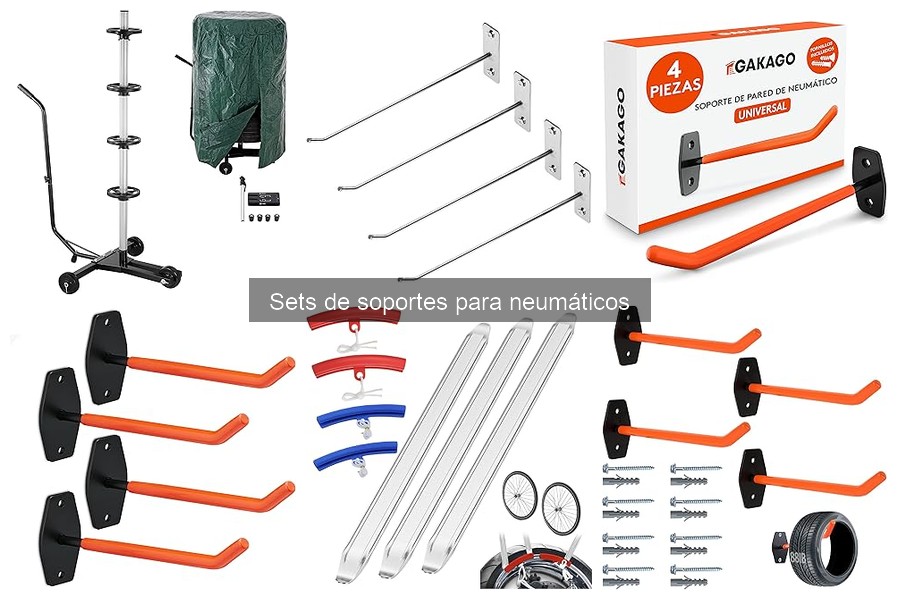 Tipos de materiales en soportes para neumáticos