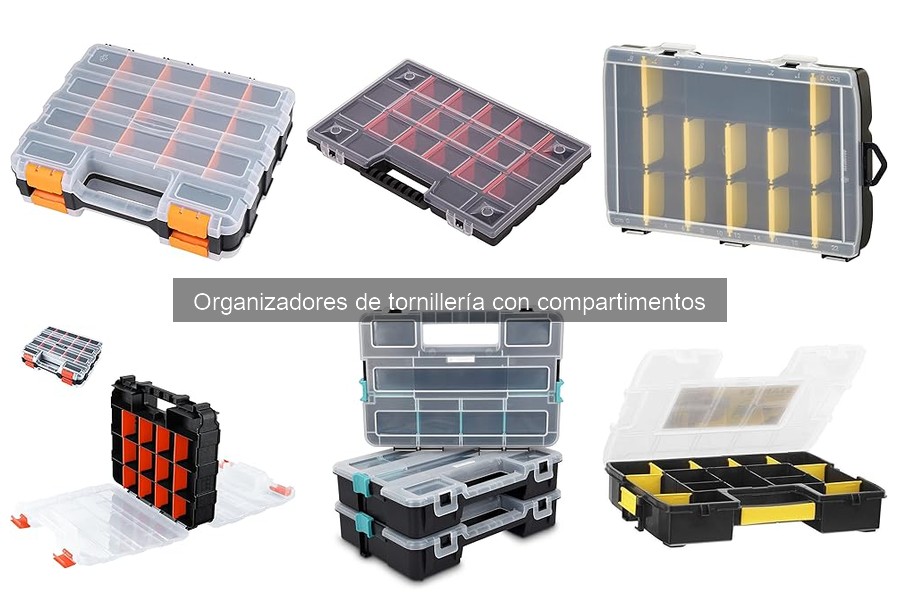 Tipos de organizadores de tornillería: Guía de opciones