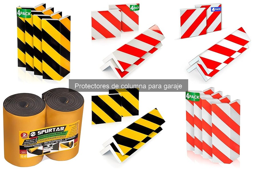 Tipos de protectores de columna para garaje: guía completa