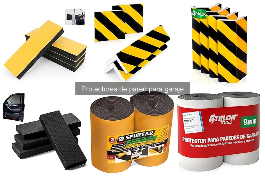 Tipos de protectores de pared para garaje: guía completa