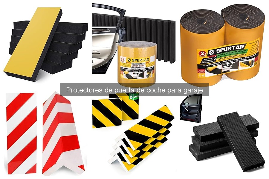 Tipos de protectores de puerta de coche para garaje
