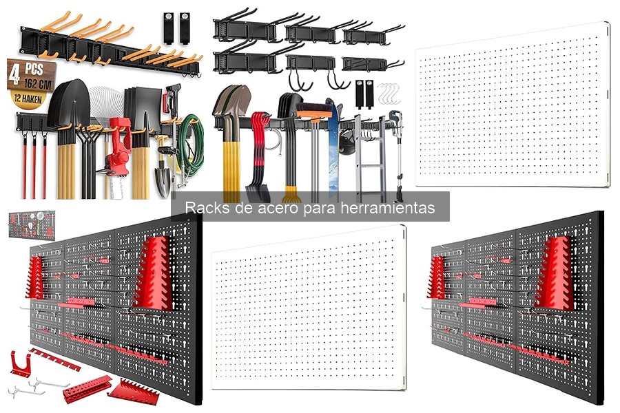 Tipos de racks de acero para herramientas: guía y aplicaciones
