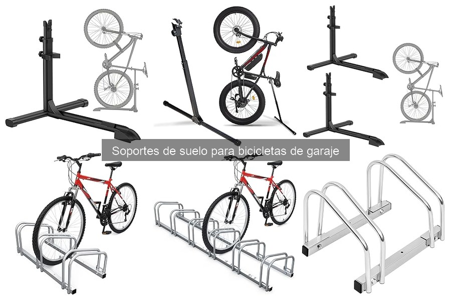 Tipos de soportes de suelo para bicicletas: características y usos