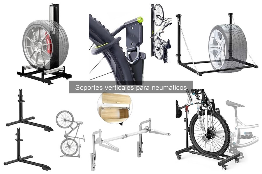 Tipos de soportes verticales para neumáticos: guía completa