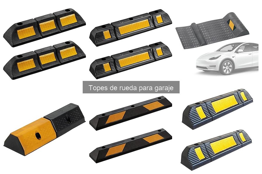 Tipos de topes de rueda para garaje: características y usos