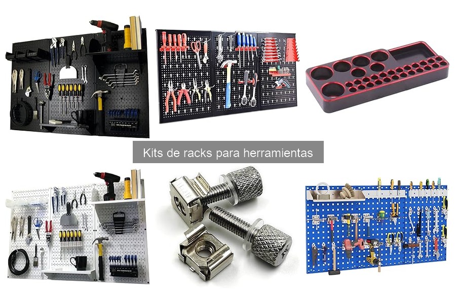 Todo sobre los kits de racks para herramientas en el garaje