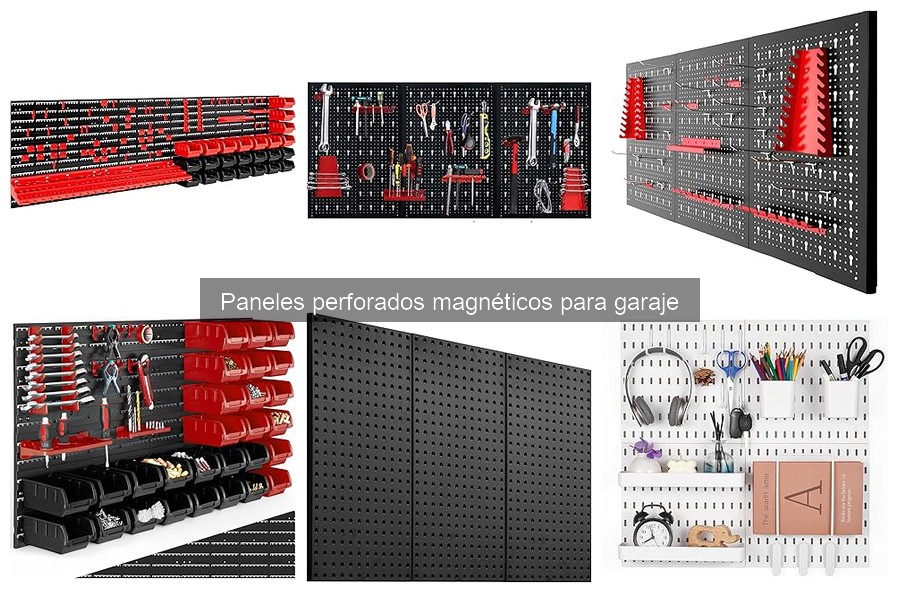 Todo sobre paneles perforados magnéticos para garaje