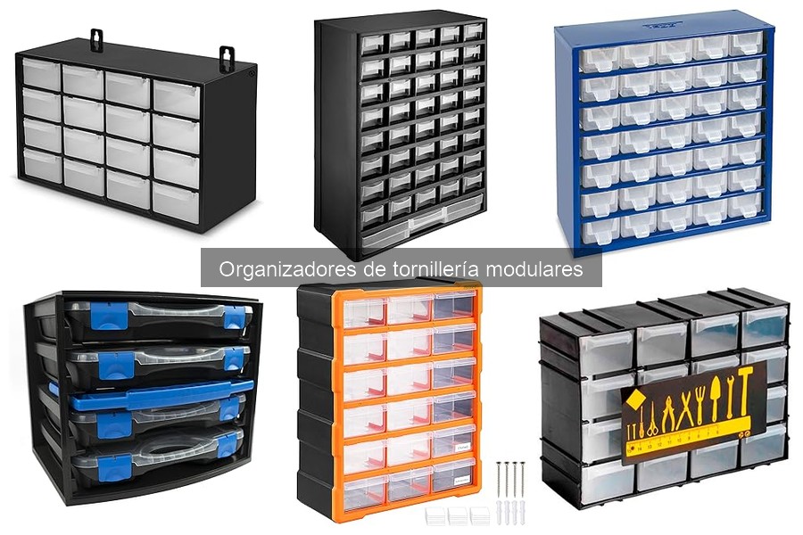 Uso Creativo de Organizadores de Tornillería en Casa