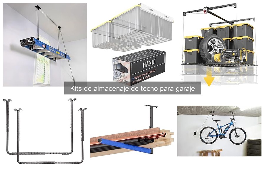 Ventajas de los kits de almacenaje de techo para garaje