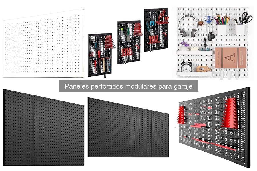 Ventajas de los paneles perforados modulares para garaje