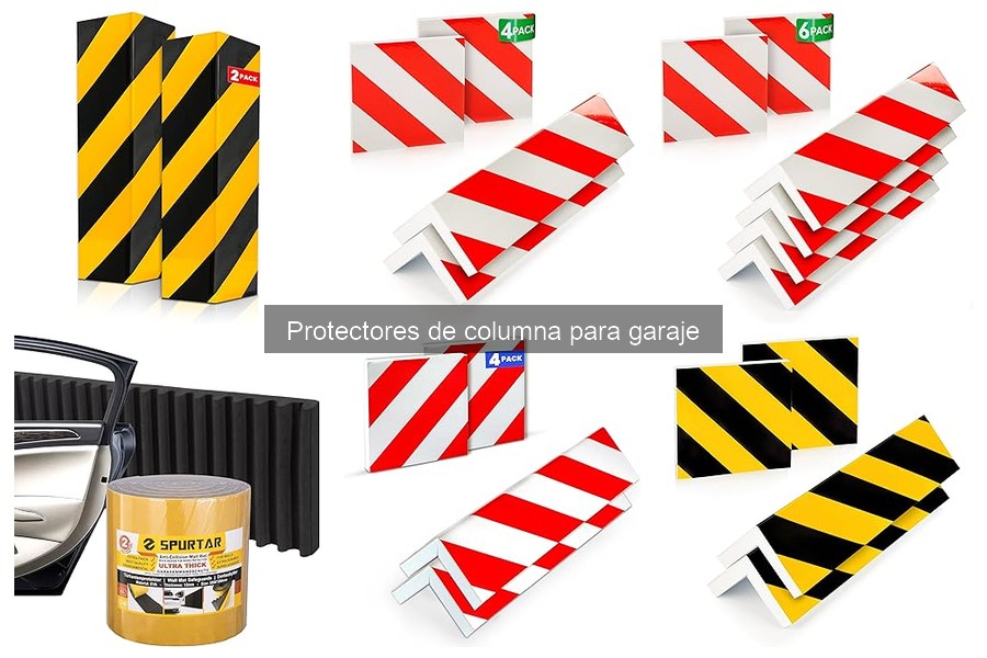 Ventajas de los protectores de columna en el garaje