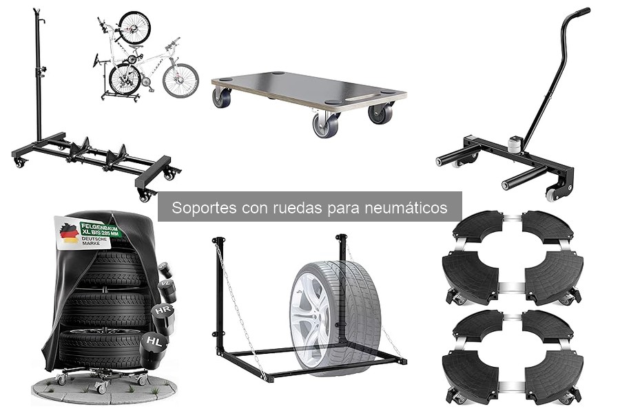 Ventajas de los Soportes con Ruedas para Neumáticos