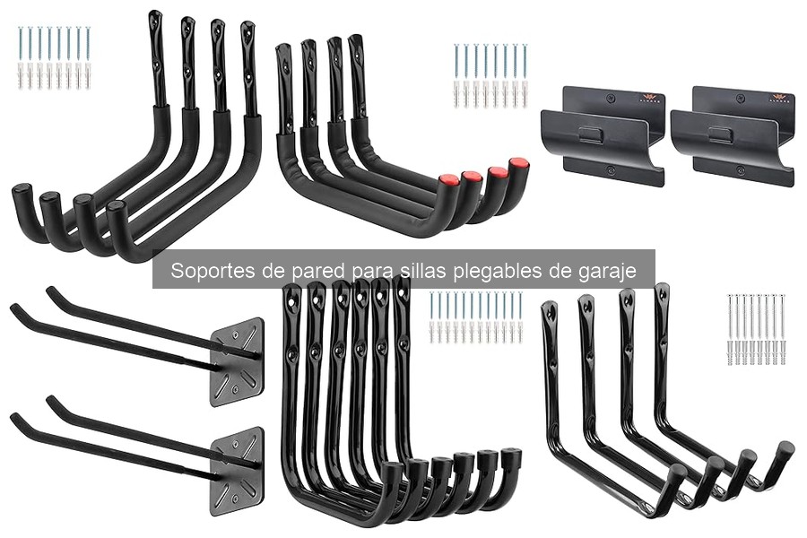 Ventajas de los soportes de pared para sillas en garajes