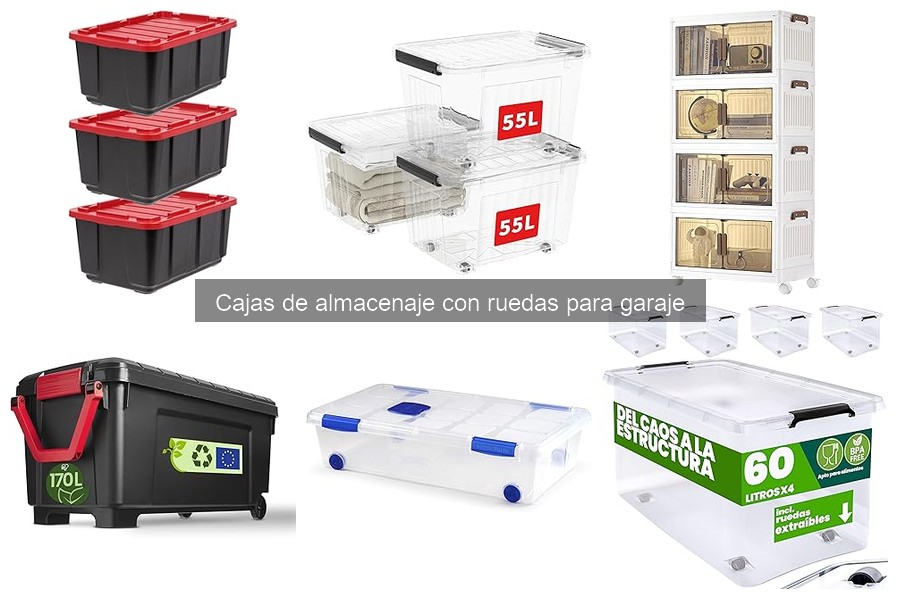 Ventajas de usar cajas de almacenaje con ruedas para garaje