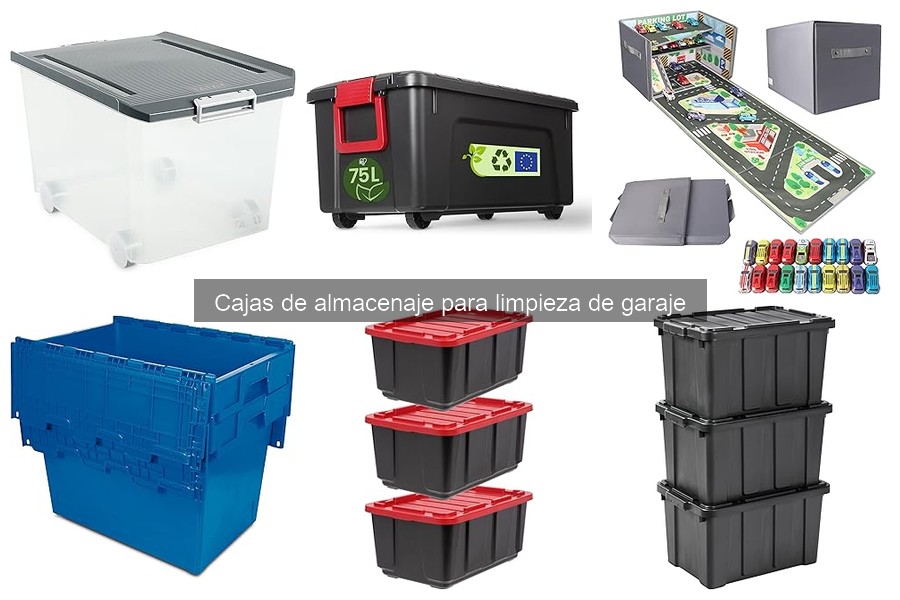 Ventajas de usar cajas de almacenaje en el garaje