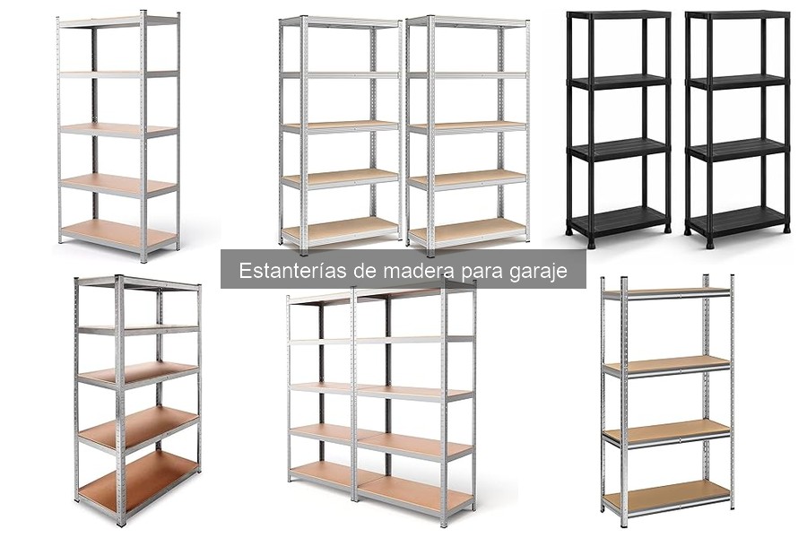 Ventajas de usar estanterías de madera en el garaje