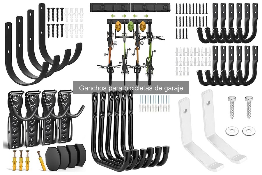 Ventajas de usar ganchos para bicicletas en el garaje