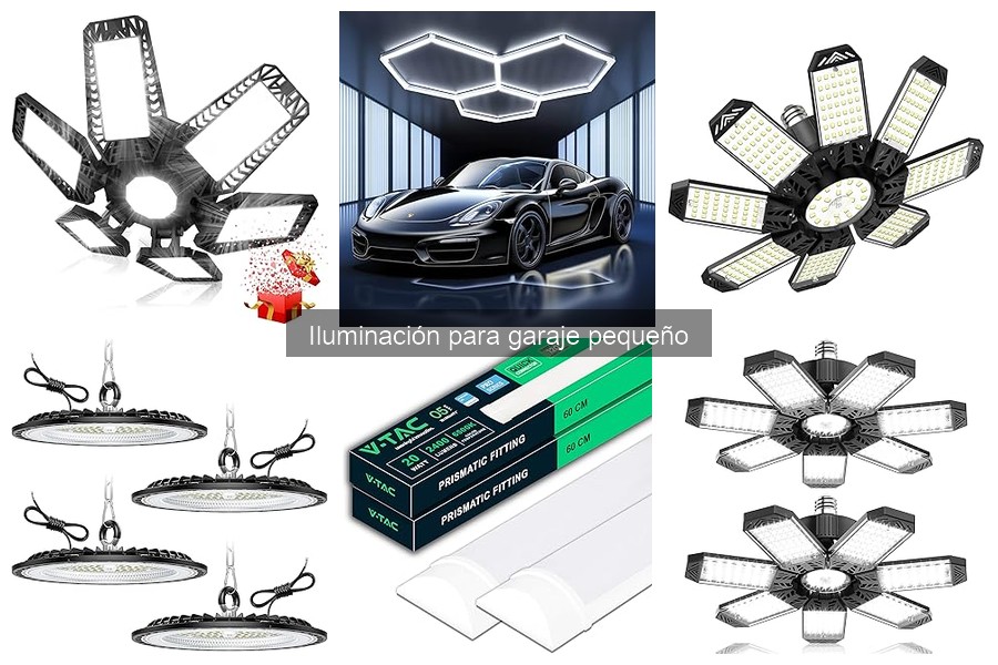 Ventajas de usar luces LED en garajes pequeños