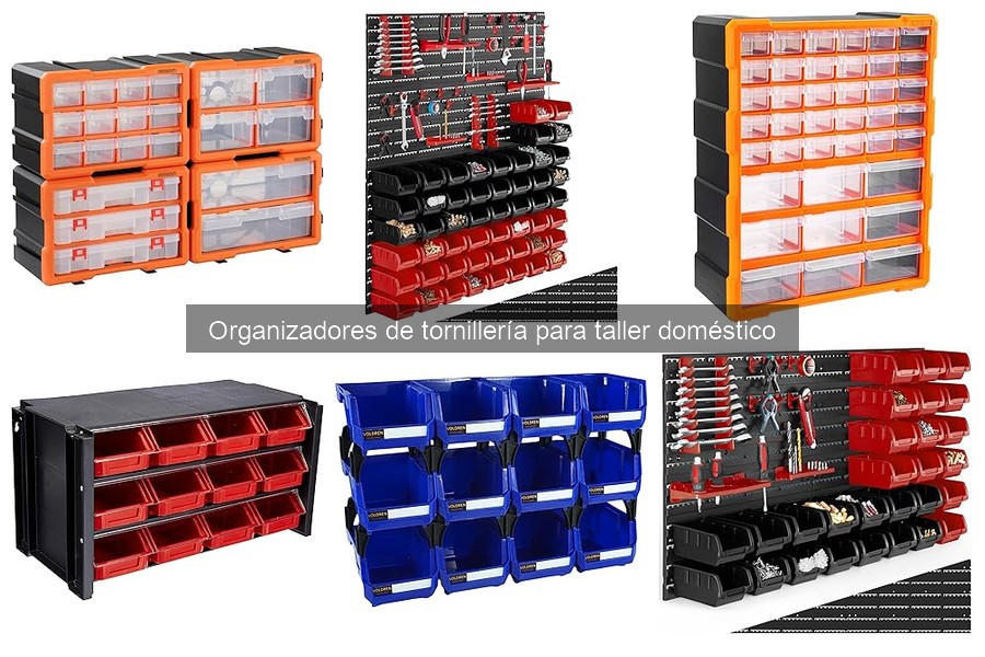 Ventajas de usar organizadores de tornillería en tu taller