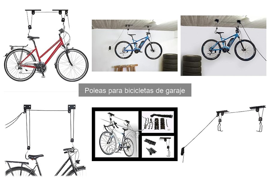Ventajas de usar poleas para bicicletas en garajes