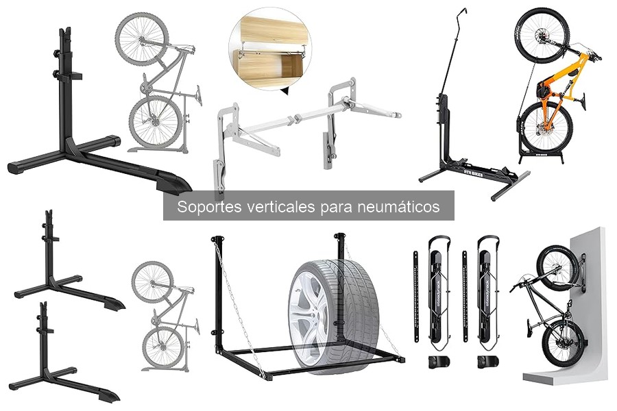 Ventajas de usar soportes verticales para neumáticos