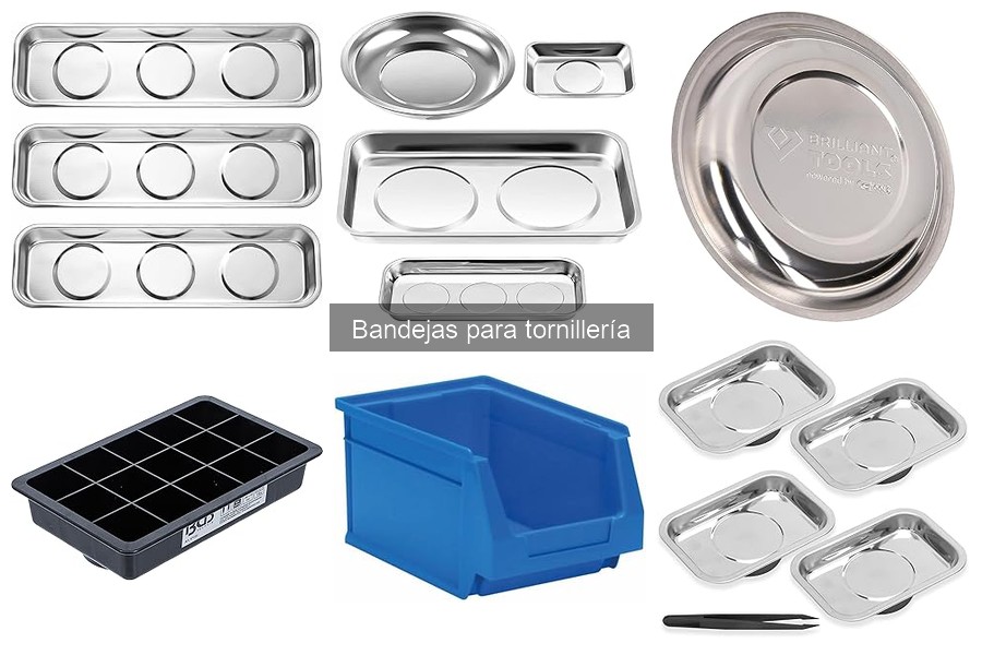 Ventajas de utilizar bandejas para tornillería en tu garaje