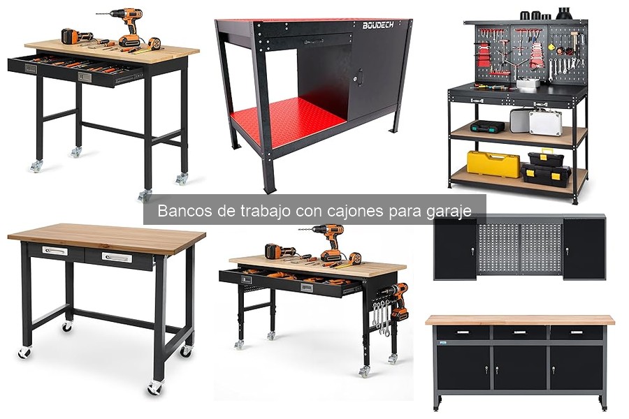 Ventajas y desventajas de bancos de trabajo con cajones