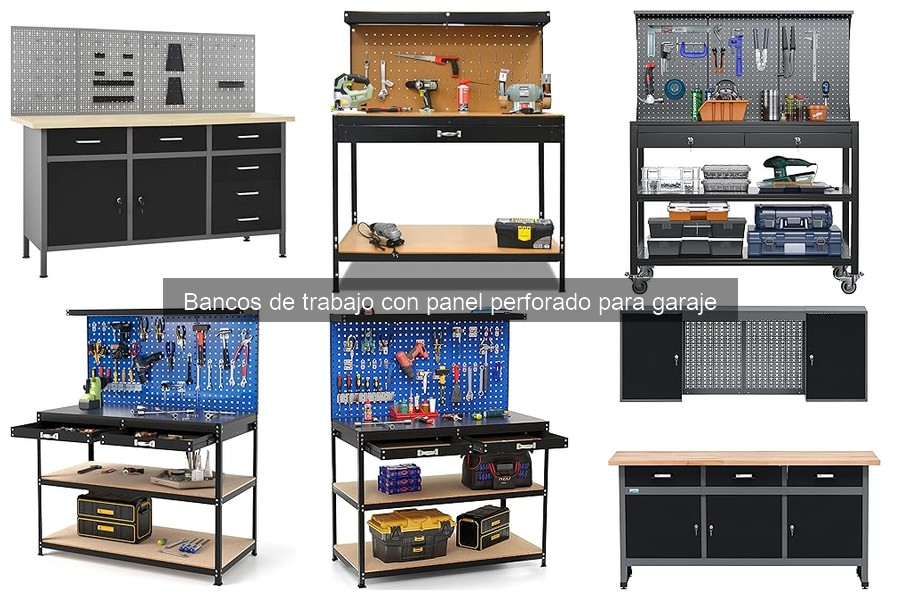Ventajas y desventajas de bancos de trabajo con panel perforado
