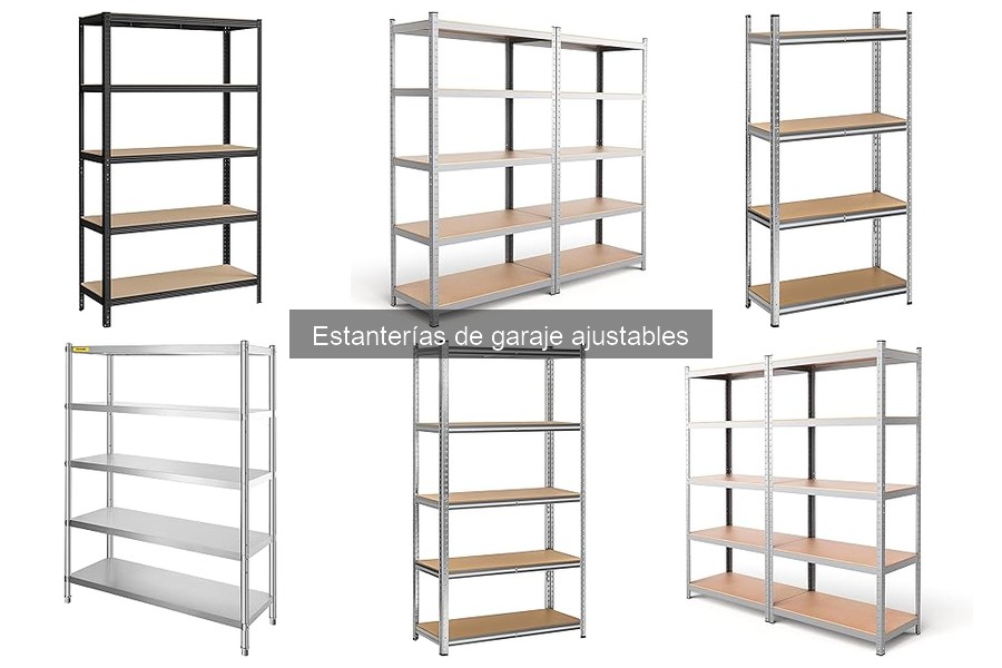 Ventajas y desventajas de estanterías de garaje ajustables