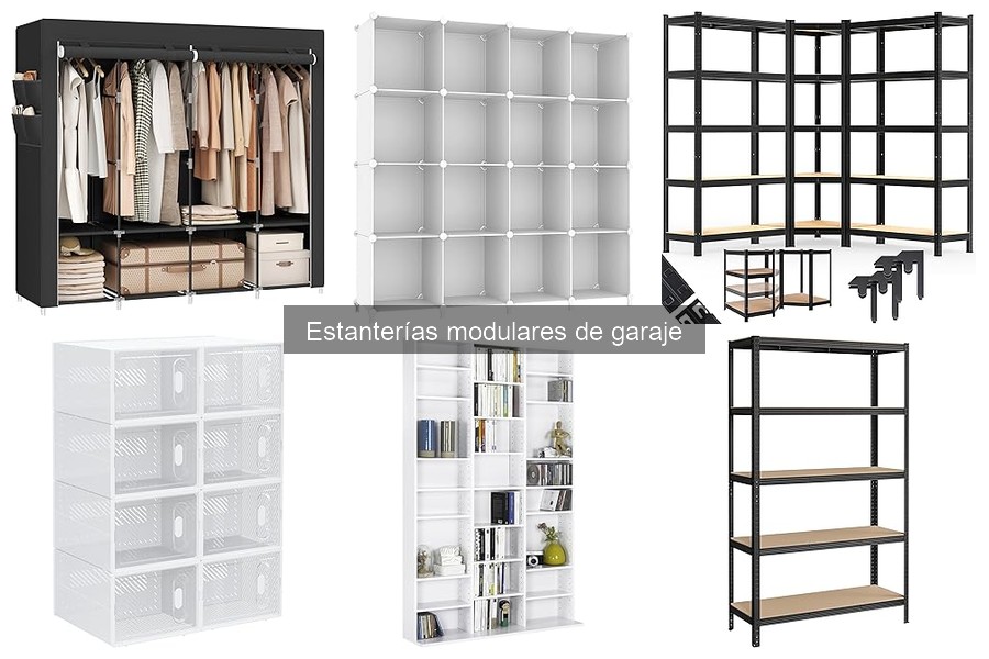 Ventajas y desventajas de estanterías modulares de garaje