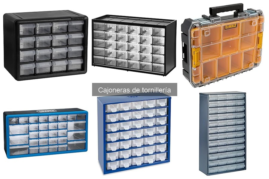 Ventajas y desventajas de las cajoneras de tornillería