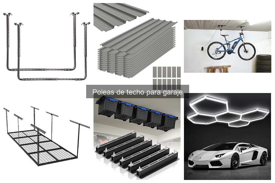 Ventajas y desventajas de las poleas de techo para garaje