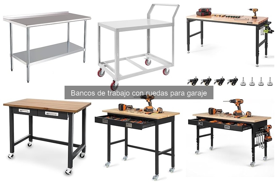 Ventajas y desventajas de los bancos de trabajo con ruedas