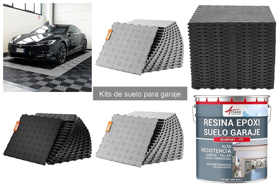 Ventajas y desventajas de los kits de suelo para garaje