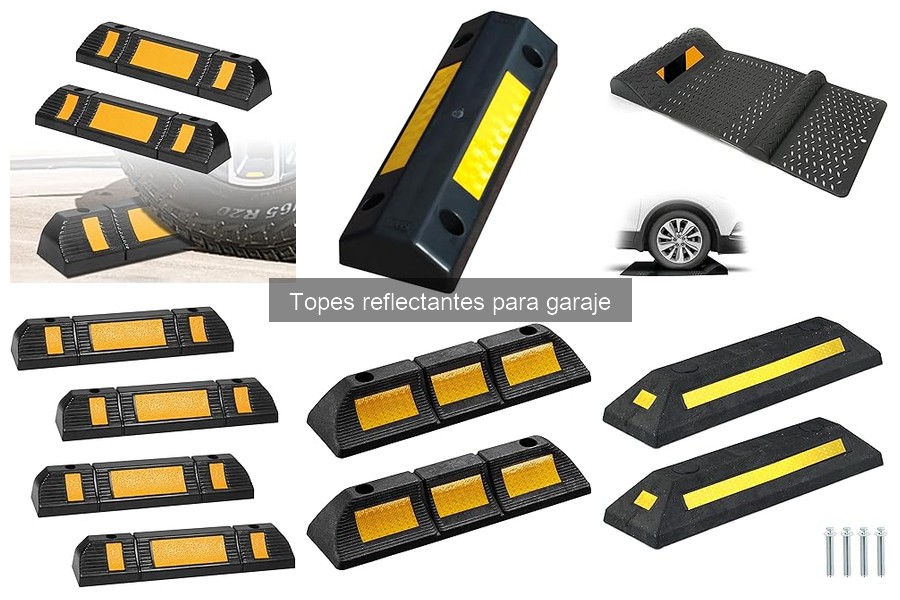 Ventajas y desventajas de los topes reflectantes para garaje