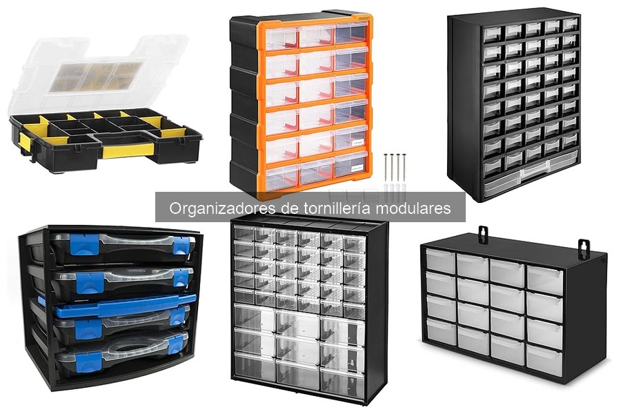 Ventajas y desventajas de organizadores de tornillería modulares
